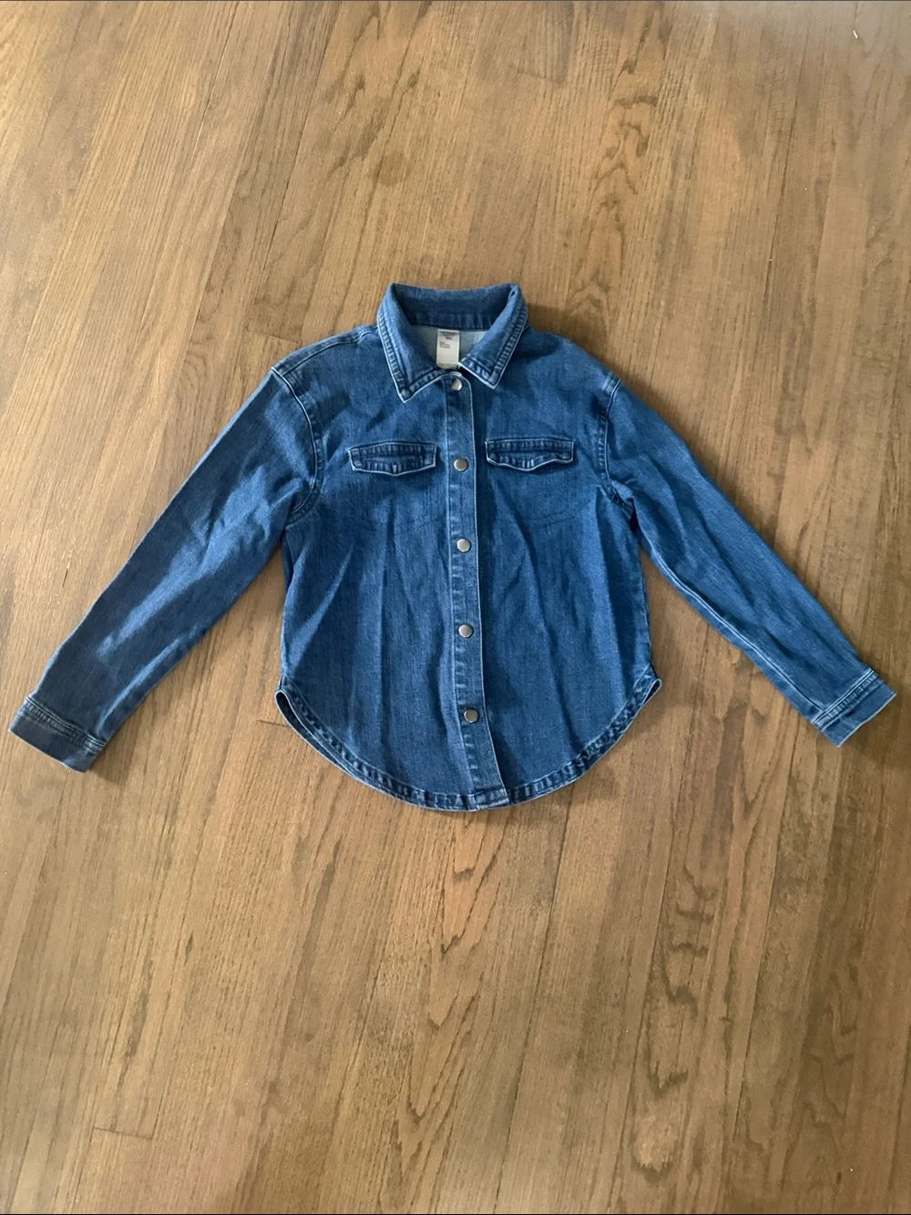 Weissman oversized denim shacket